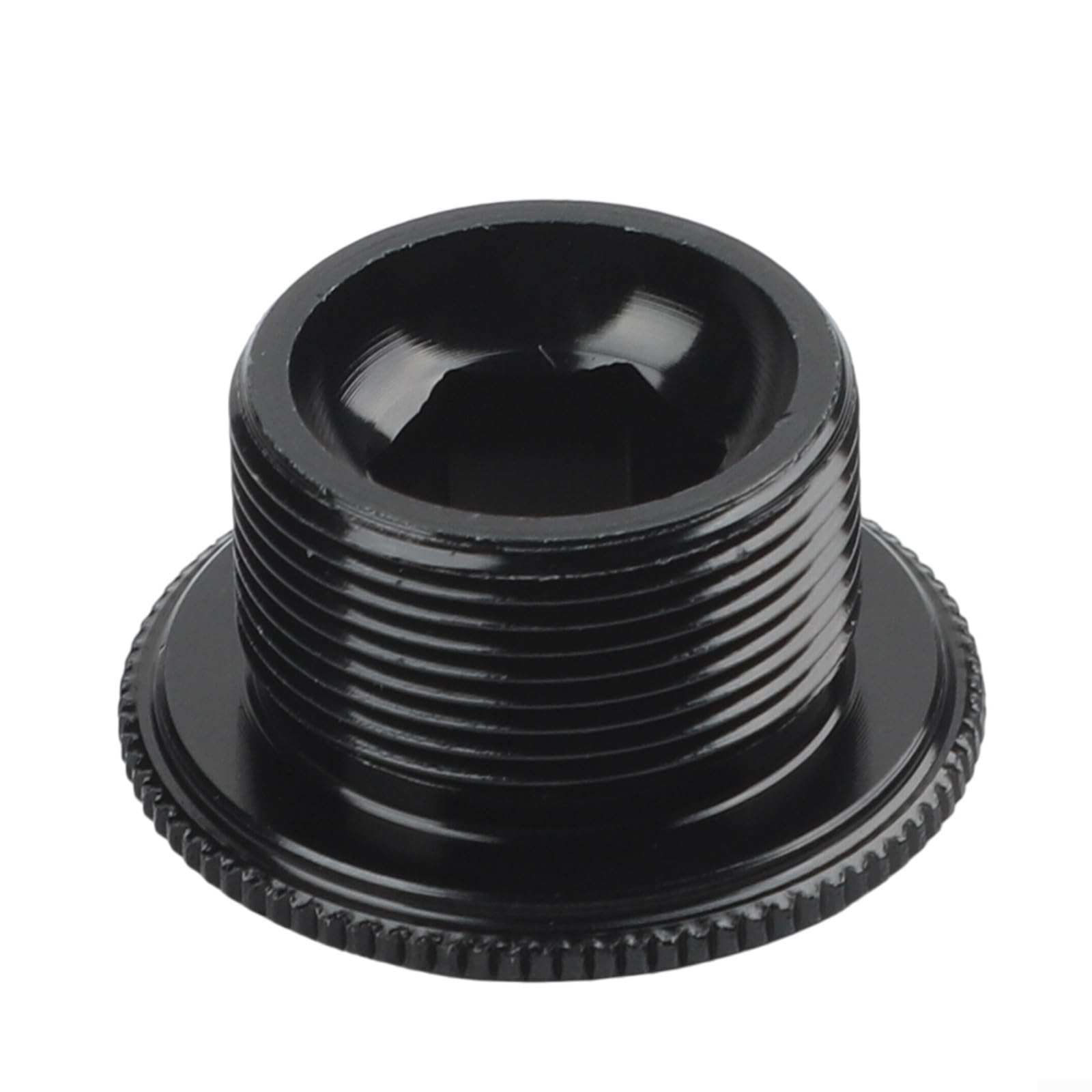 Mountain Bike Crank Bolt for IXF M19, Aluminum Alloy M15 M20 Chainring Screw, Cycling Crankset Part(Black-M20) — image 1