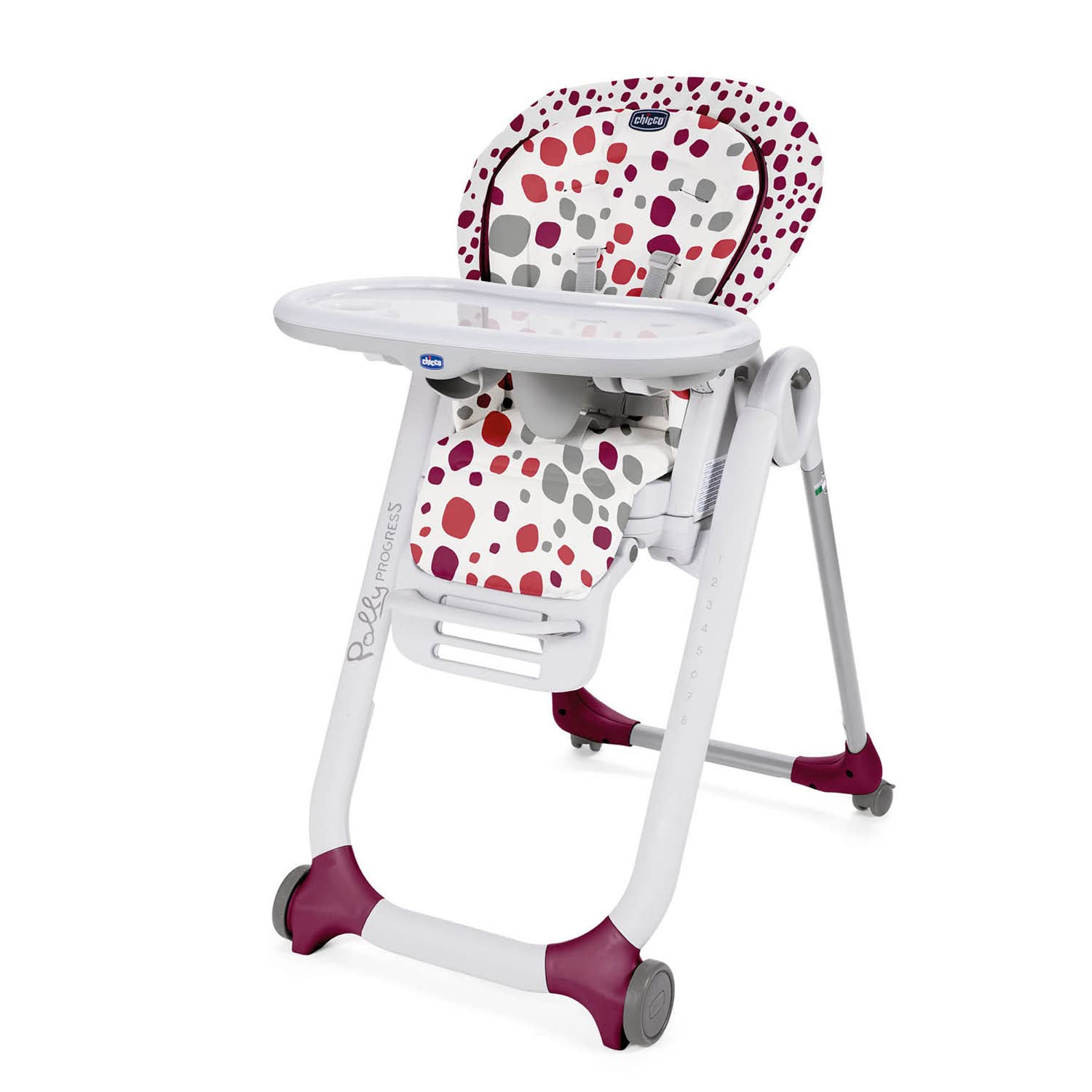 Chiccopolly Progres5 Adjustable High Chair From Birth To Years