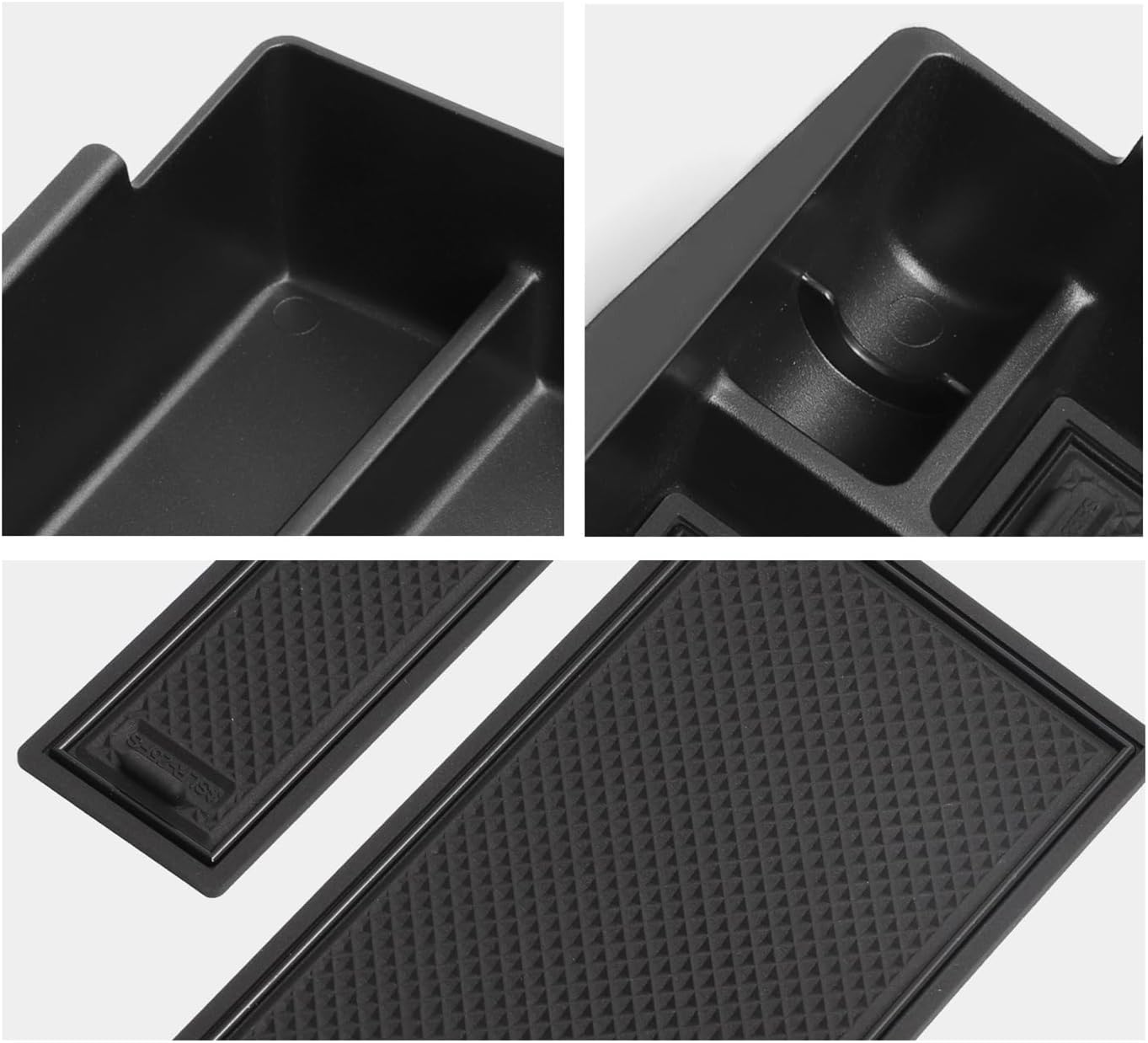 Center Control Screen Rear Storage Tray Fit for Subaru Forester 2024 2025 Car Armrest Storage Box Organizer Case Car Interior Accessories Center Console Storage Tray Maximize Space