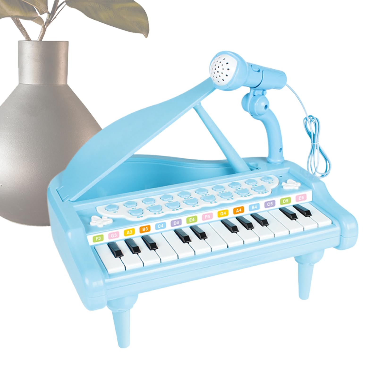 Pianoforte giocattolo per bambini, strumento per lo sviluppo precoce del | Piccolo strumento musicale elettronico per bambini, regalo per compleanno, Natale, Capodanno, ragazzi e ragazze