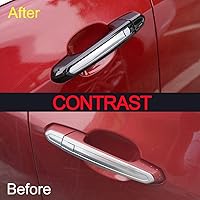 Vista 2 de Funda para manija de puerta Compatible con Cadillac XT4 XT5 XT6 CT4 CT6 ATS CTS XTS Accesorios 2013 2014 2015 2016 2017 2018 2019 2020 2021 2022