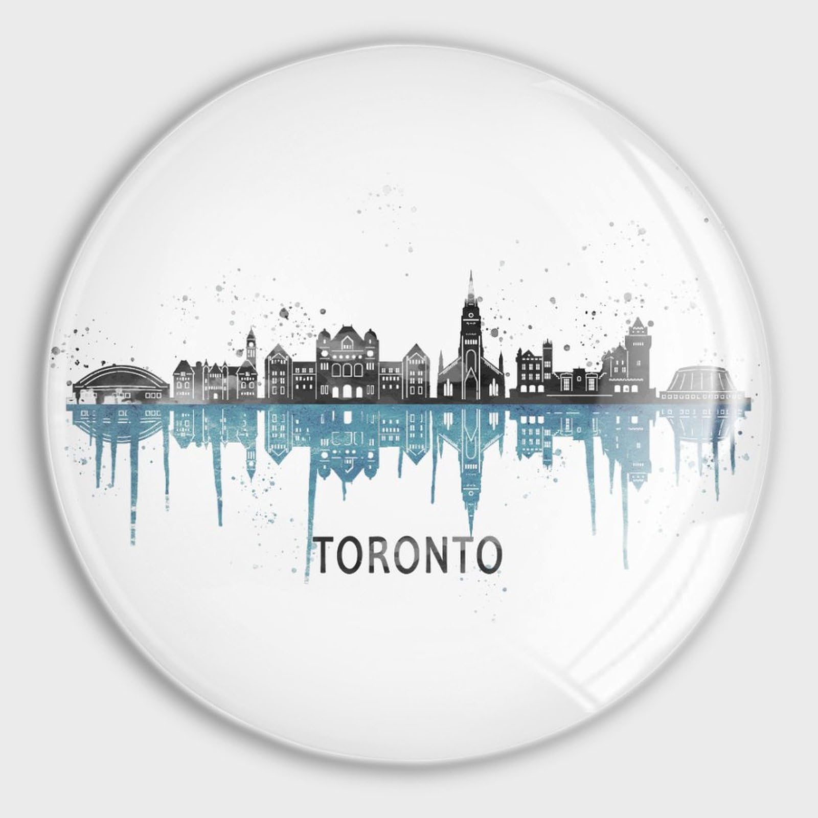 Aimants pour réfrigérateur Canada Toronto scène de ville magnets puissants décoratifs mignons