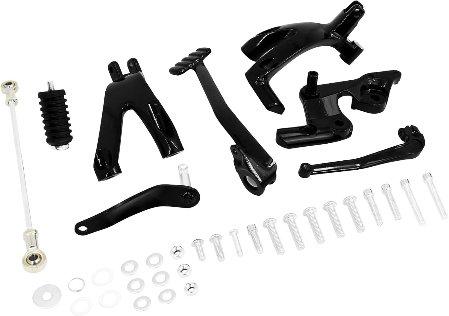 for Har&Ley Forward Foot Brake is Suitable for Soft Tail Street Fighter Road Modified Front Foot Assembly Shift Pedal 18-22 Pedals