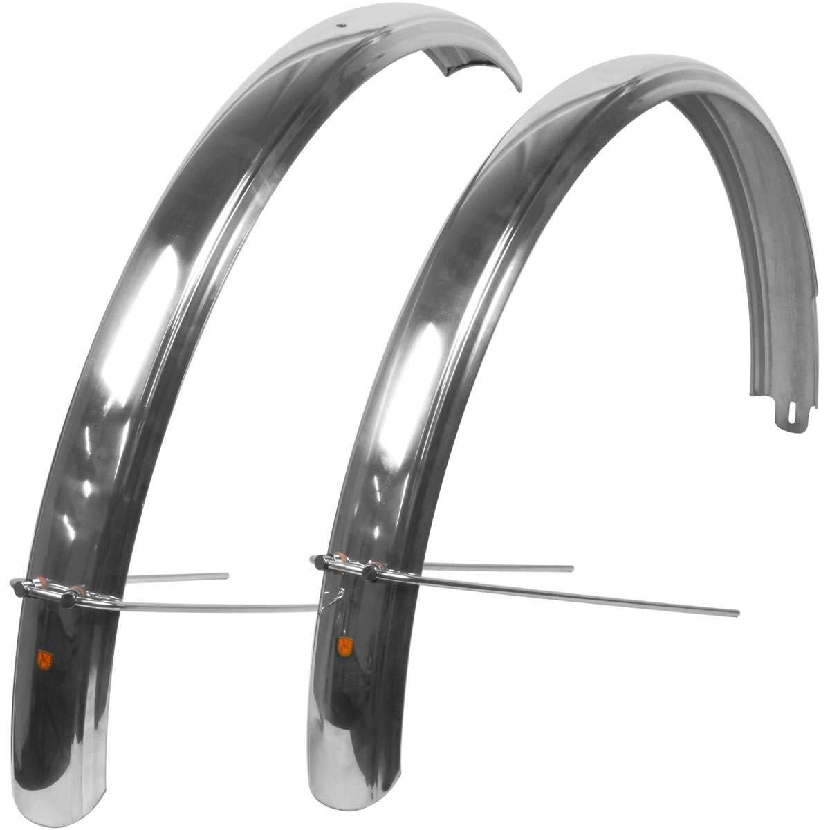 Velo Orange Fluted Fenders - 63MM (Silver)