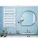 Hode Mosaico Vinilo Decorativos Adhesivo para Azulejos Cocina 40X300cm Impermeable Papel Pintado...