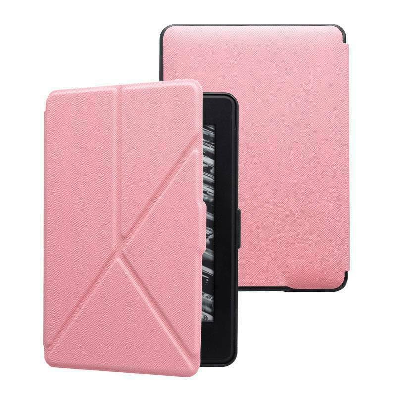 compatibile per tutti - Nuovo Kindle 11a generazione 2022 (colore: rosa) Custodia a libro intelligente in pelle