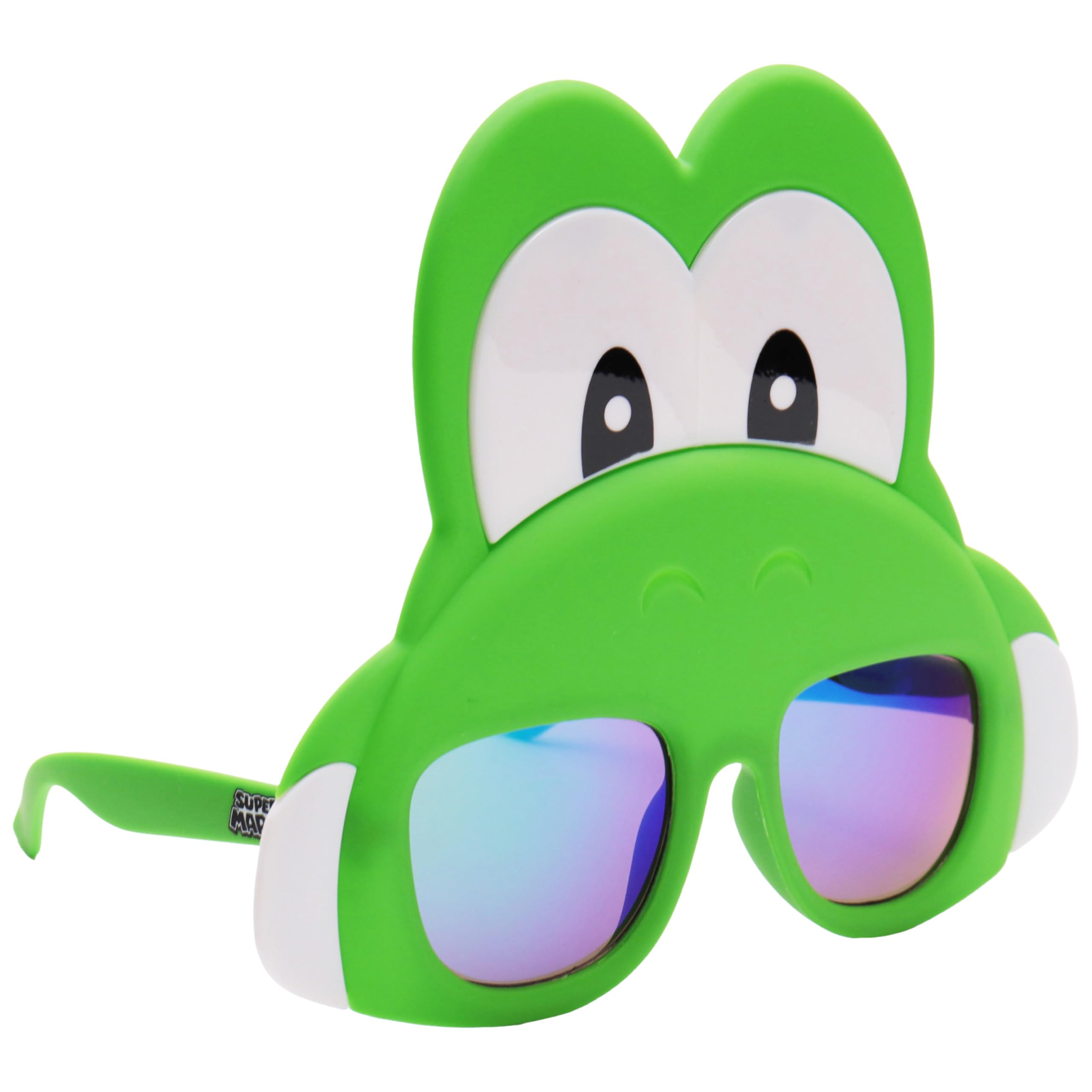 Sun-Staches Official Super Mario Sunglasses | Mario Luigi Peach Bowser Yoshi Wario or Waluigi Costume Accessory | Fits Most