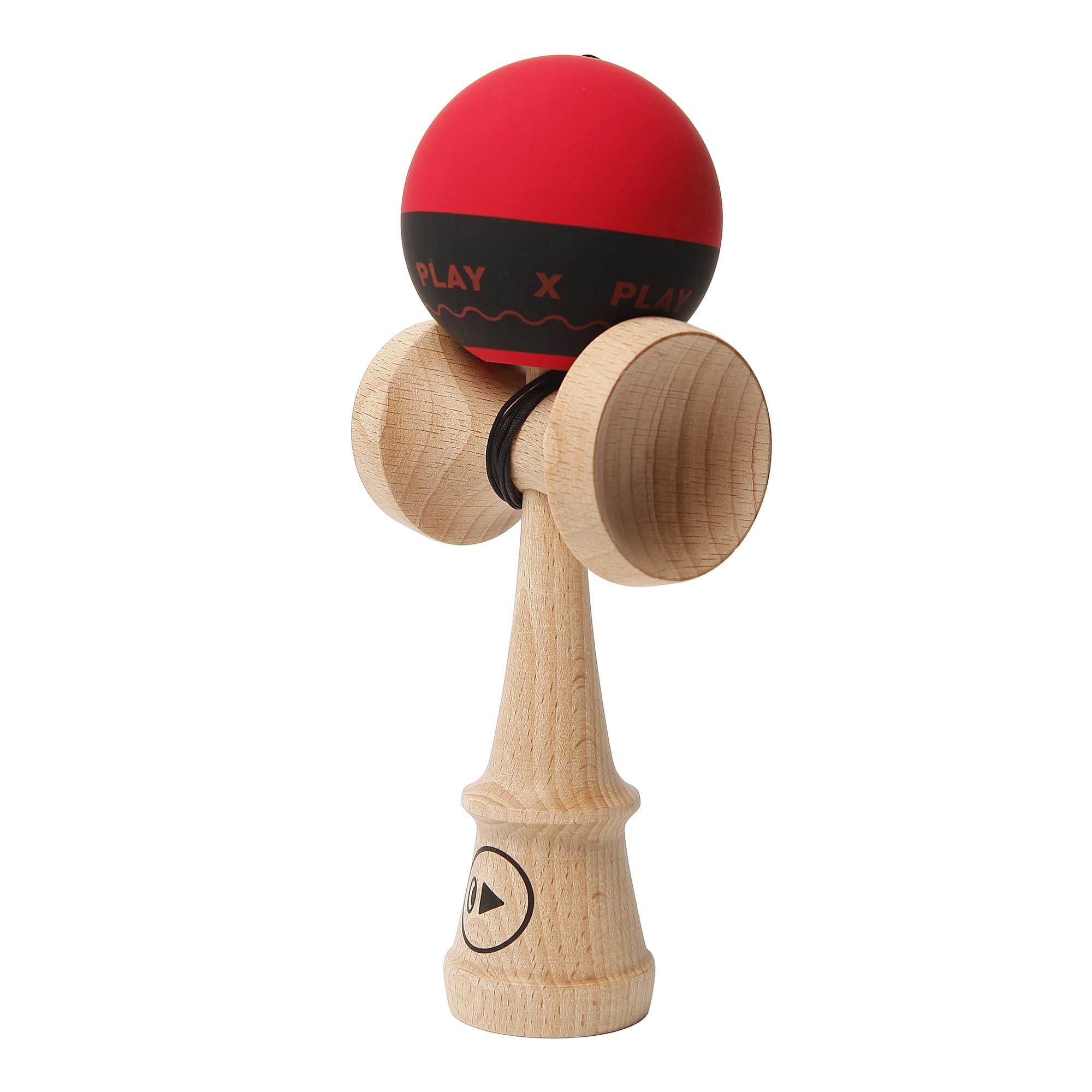 PLAY Kendama, Color Rojo/Negro (Kendama Europe K2038)