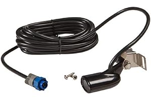 Transom-Mount 83/200 kHz Skimmer Transducer with Built-in Temp, Black: Essential Gear for...