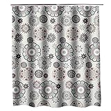 Shaoyao Cortina de Ducha Impermeable Resistente al Moho Bañera Cortinas Baño 300 * 200