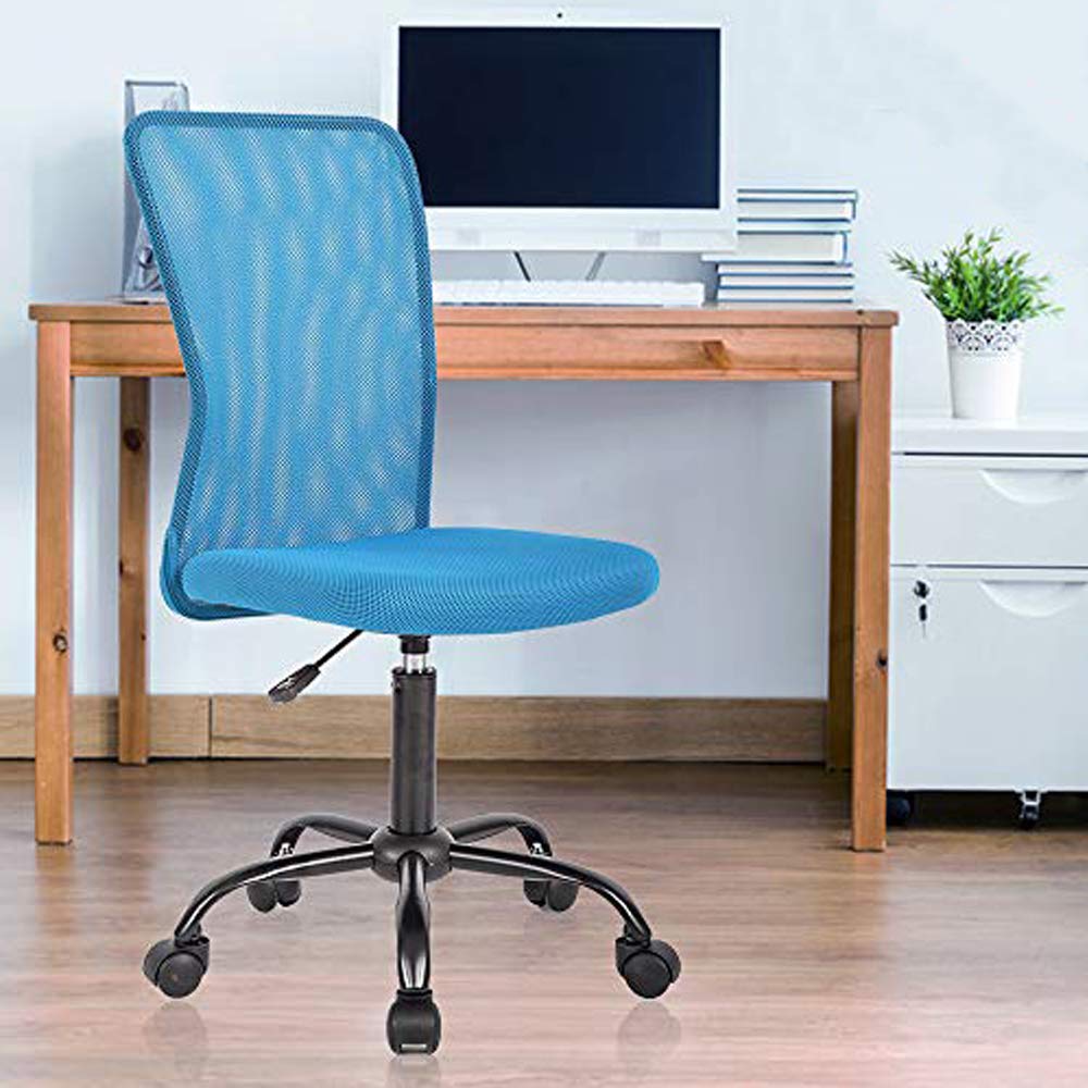 Meet perfect Office Chair Mid Back Armless Ergonomic Adjustable Rolling Swivel Back Support Executive Desk Chair Computer Mesh