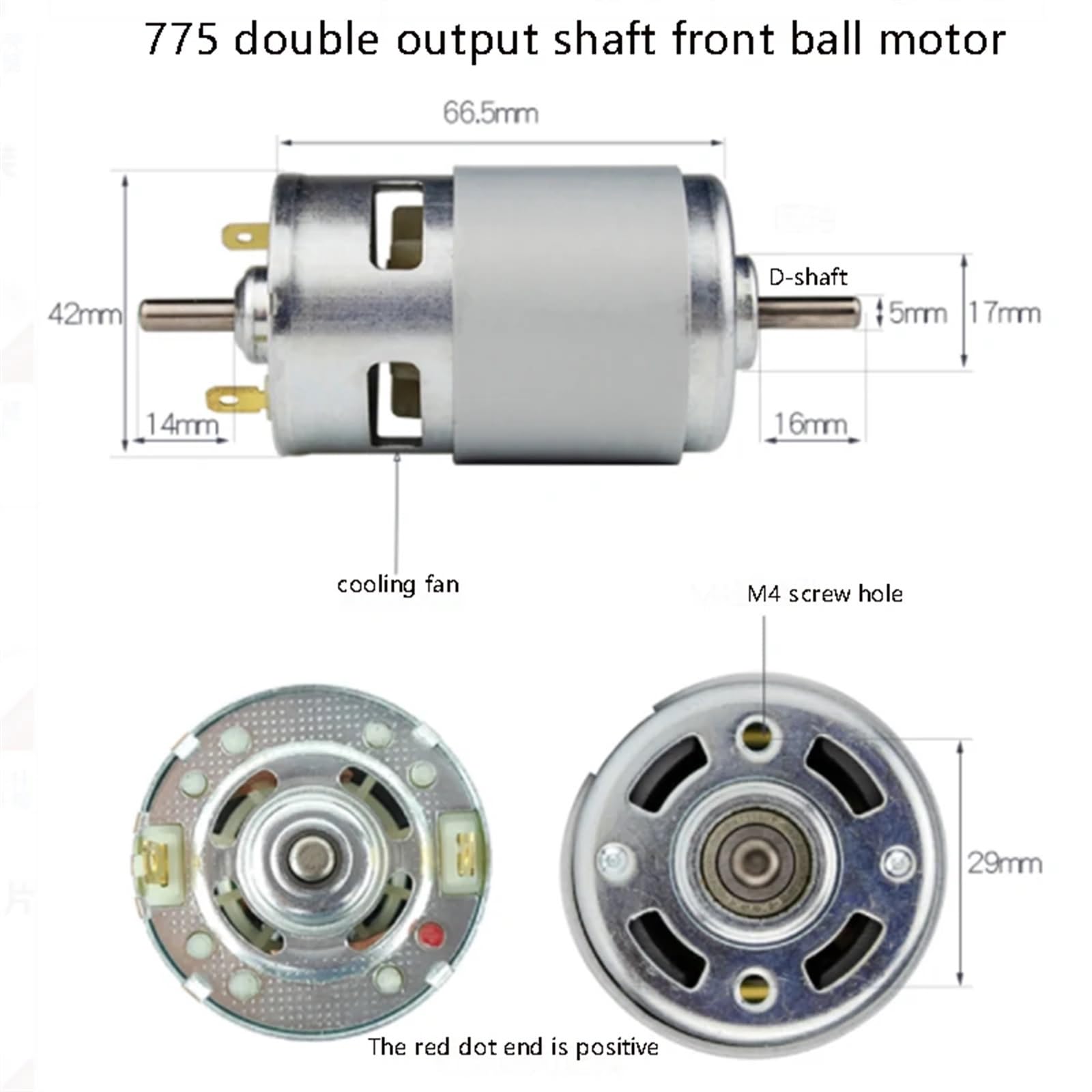 775, 795, 895, 12V, 24V, szybki silnik do rolet cc o wysokim momencie obrotowym, elektronarzędzie, nowe silniki i części (silnik 795)