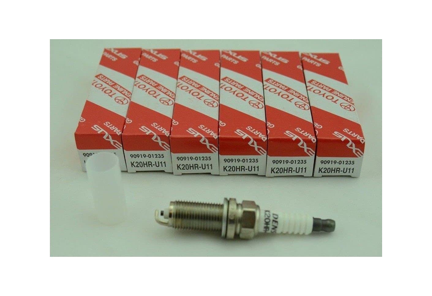 Photo 1 of LMParts New Genuine OEM 2003-2016 TToyota Ignition-Spark Plug 90919-01235 Tacoma 6-Pack 9091901235
