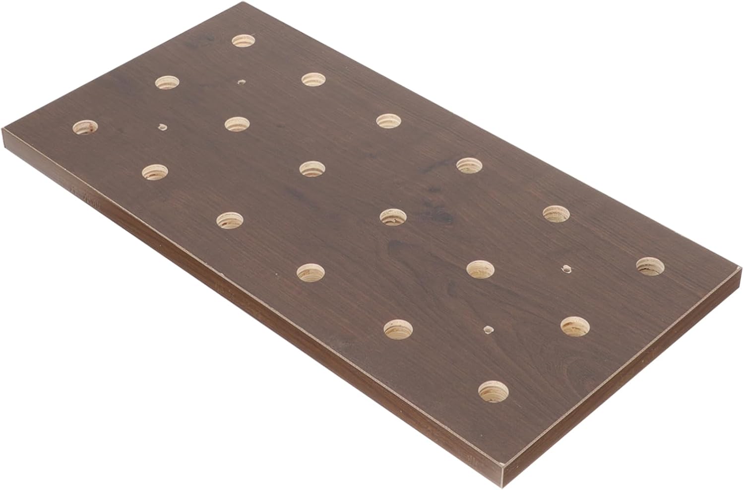 Hanging Pegboard Rack Pegboard Desk Organizer Wall Shelves for Storage Craft Storage Organizer Black