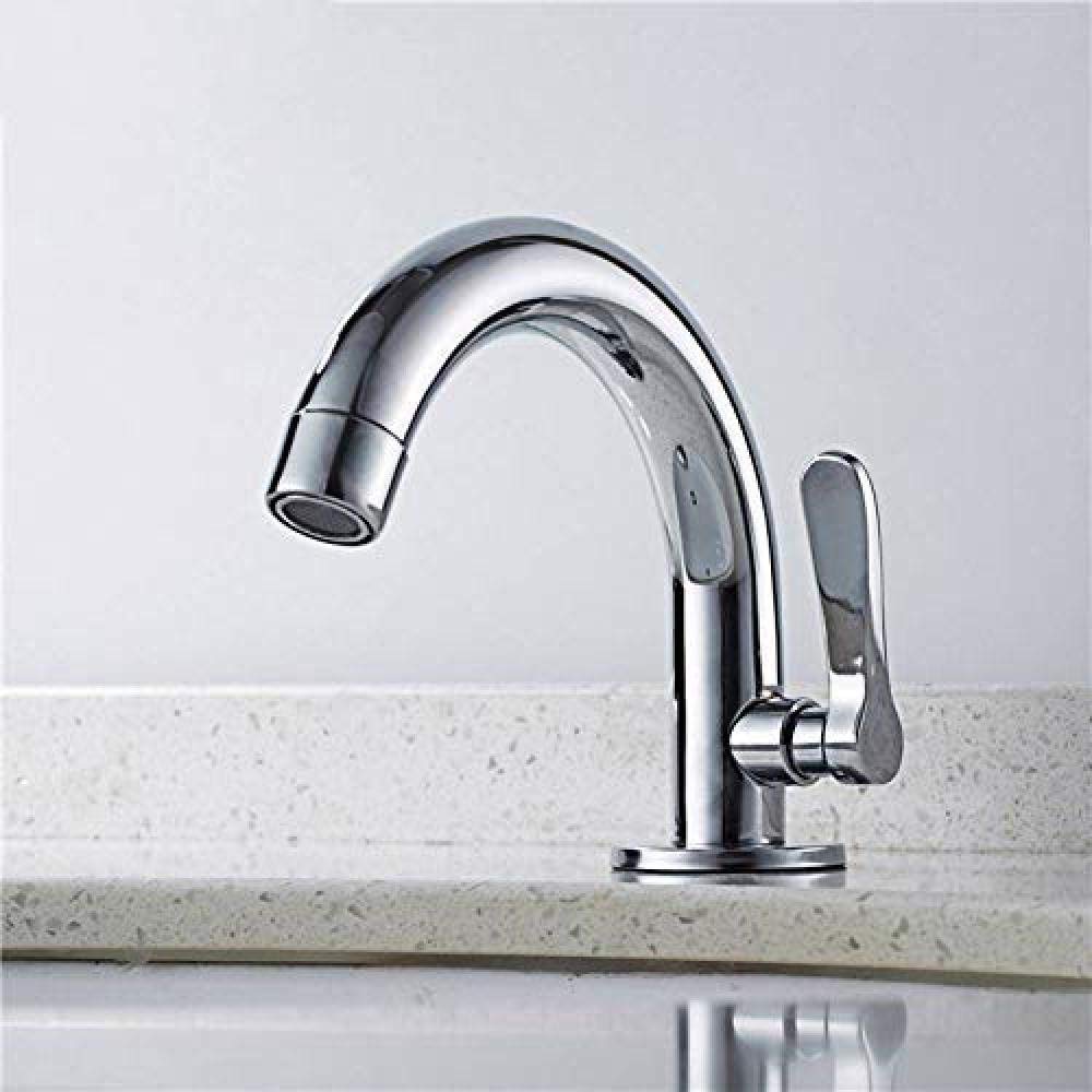 Stainless Steel Single Handle Faucet Cold-wash Basin Sink Kitchen Faucet