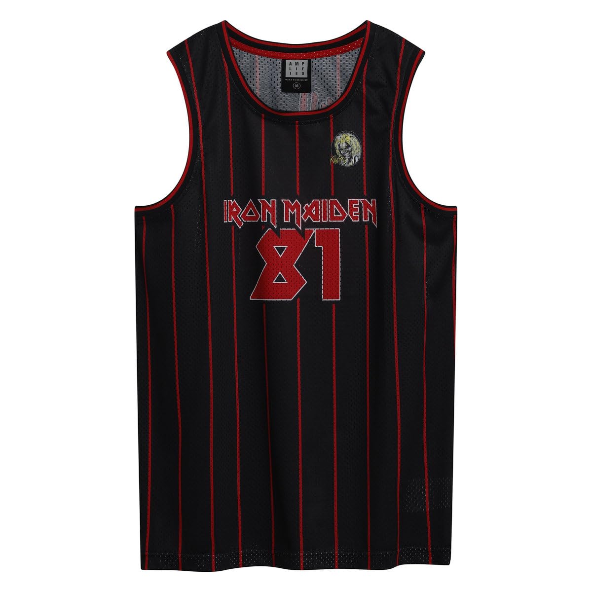 Amplified Unisex Iron Maiden. Basketball Jersey, Xxl