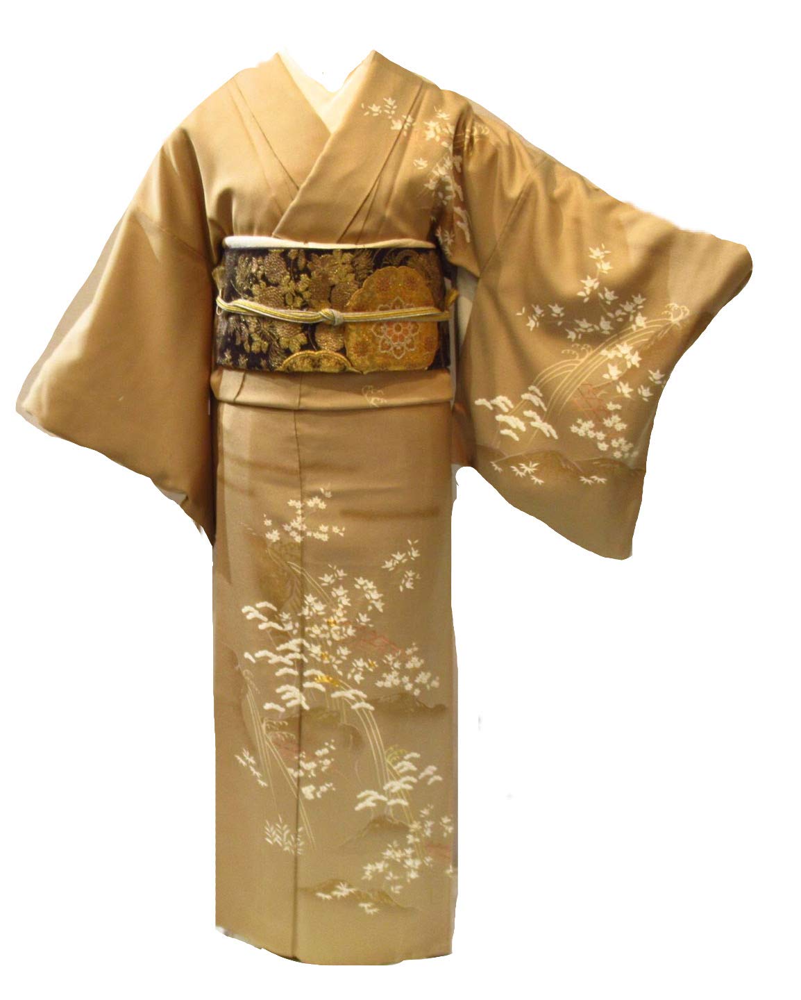 1773ゴールド刺繍訪問着　袷単品 1773ゴールド刺繍訪問着袷単品