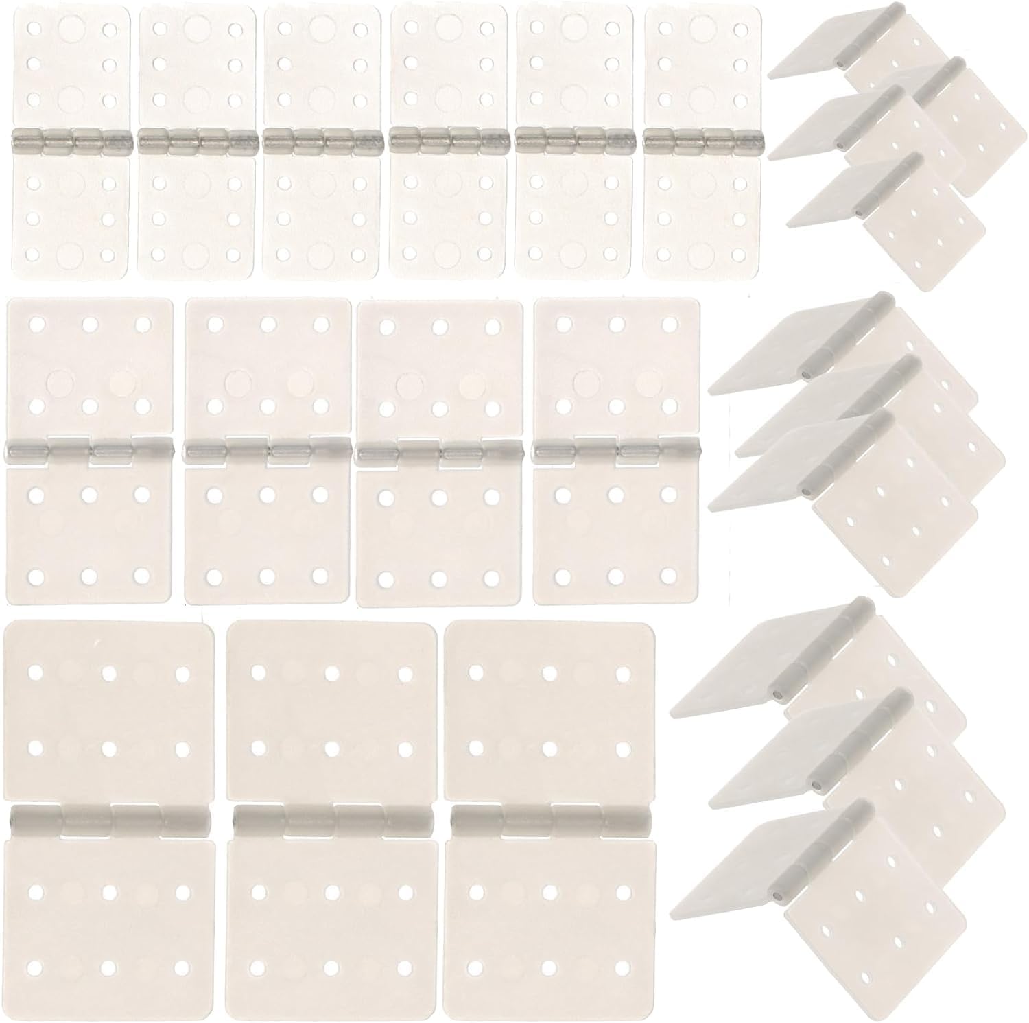 Charnières blanches à broches amovibles pour restaurer votre avion télécommandé en atelier