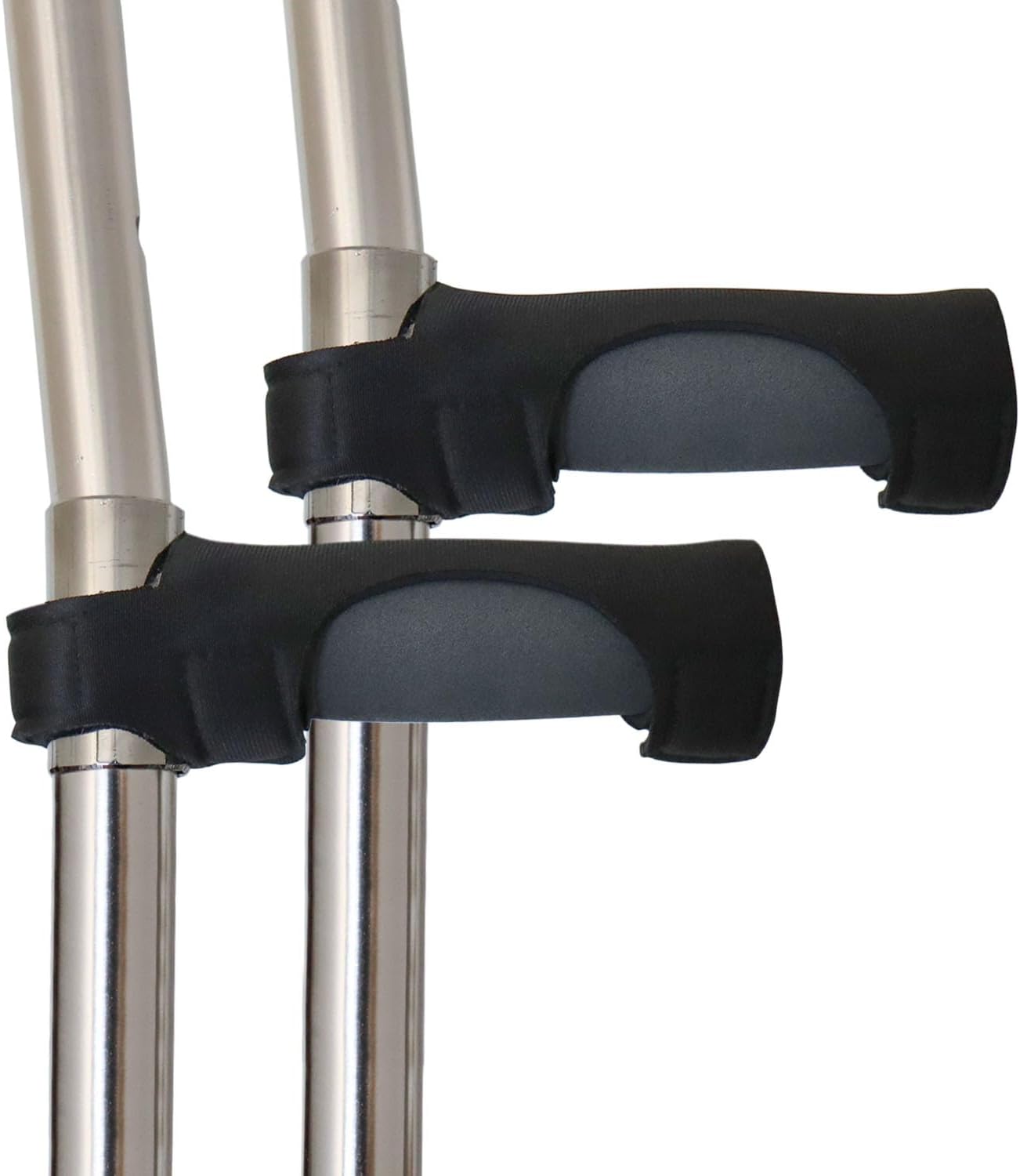 1Pair Forearm Crutch Pads with Velcro Straps Crutch