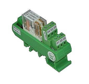 Shavison Relay Module AS391-24V-OE, 2C/O, 1 Channel, 24VDC Coil, OEN Relay, Reverse Blocking Diode, Directly Soldered Relay, Contact Rating : 28VDC/230VAC, 5A