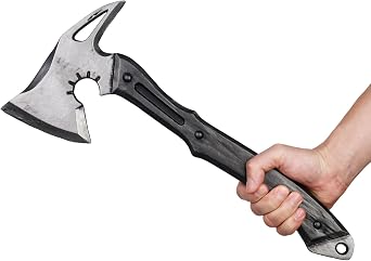Replica Hatchet Prop PU Foam Tactical Axe for Halloween Cosplay Costume Accessory