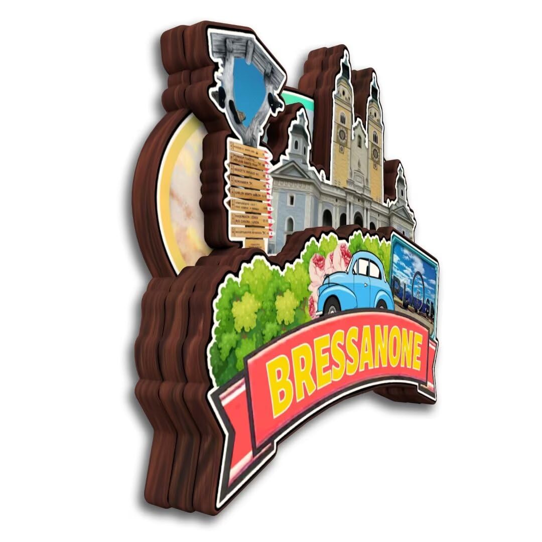 Dolomiten Italien Alpen Kühlschrank Magnet - Handbemaltes Harz Handwerk Als Urlaubs Souvenir