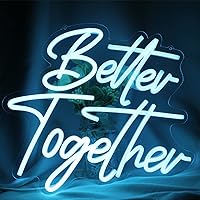 Vista 7 de Letreros de neón con texto en inglés «Hello Beautiful» con texto «Hello Beautiful», luz LED rosa para dormitorio, boda, cumpleaños, telón de fondo