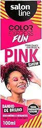Salon Line, Tonalizante, Color Express Fun, Pink Show, Trata e Colore - Todos os Tipos de Cabelo, 100 ml