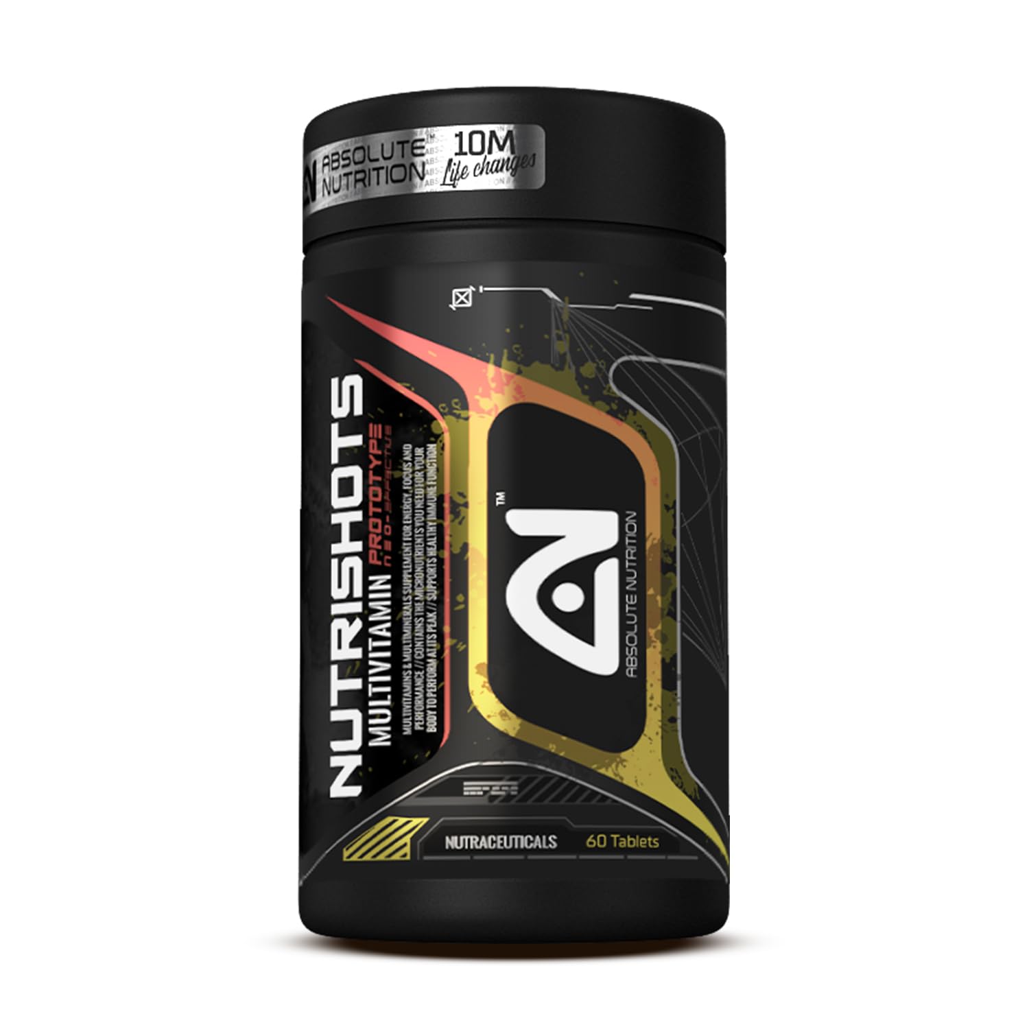 Nutrishots Multivitamin - 60 Veg Tablets