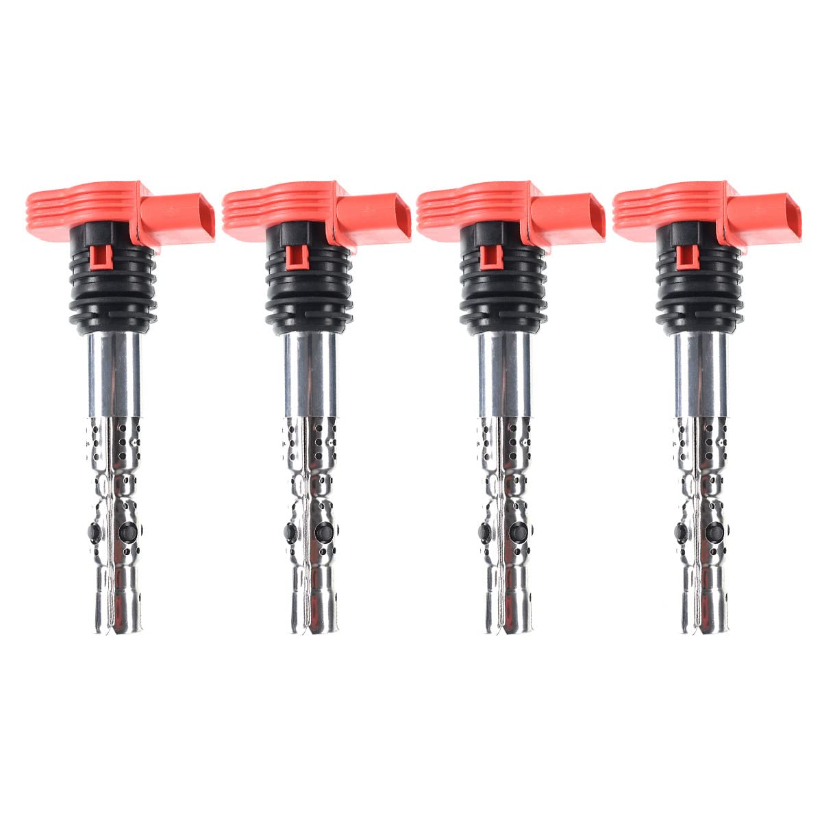 Frankberg 4 bobine di accensione modulo di accensione 06C905115E | Compatibile con: A4 Avant 8E5, A4 8EC, A6 4B2 4B4, A8 4E2 4E8, A4 Cabriolet 8H7, A6 Avant 4B5 4B6, A4 Avant 8ED