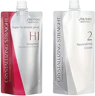 Crystallizing Straight Rebonding Hair Straightener (H1) + Neutralizing Emulsion (#2) SET