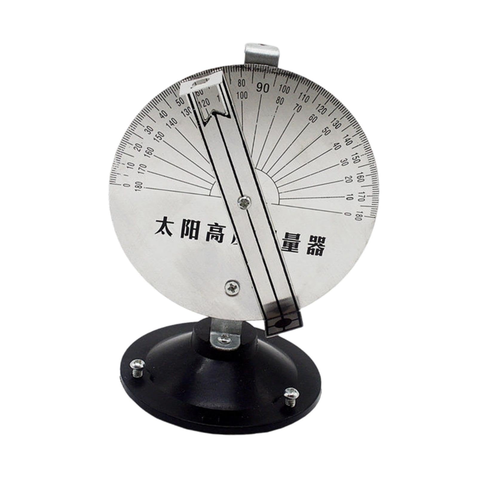 Instrument de mesure de la hauteur du soleil - Outil pédagogique pour l'apprentissage de la géographie - Dispositif de mesure de l'angle, Métal