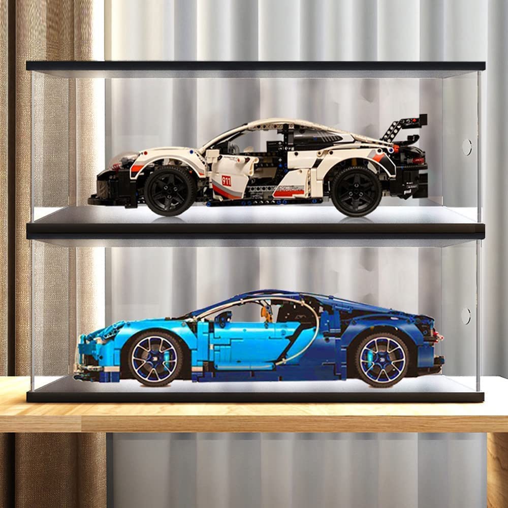 Buy Nynelly Acrylic Display Case for Collectibles , 2 Tier Acrylic