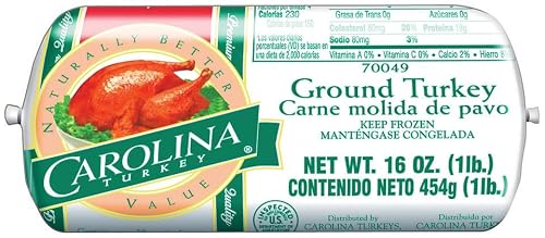 Butterball Carolina Ground Turkey, 1 Pound Chub -- 12 per case.