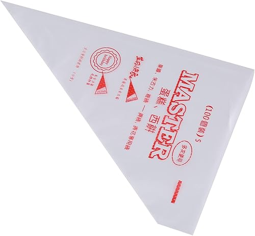 Miniatura 9 de Master Brand - Pequeñas bolsas de tuberías sin tiras para eliminación de resina, plástico de grado alimenticio, transparente, 100 piezas de plástico