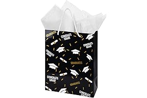 Grad Gift Bags 2023: Celebrate Every Grad with Gatherfun's Premium Black & Gold Goodie Bags