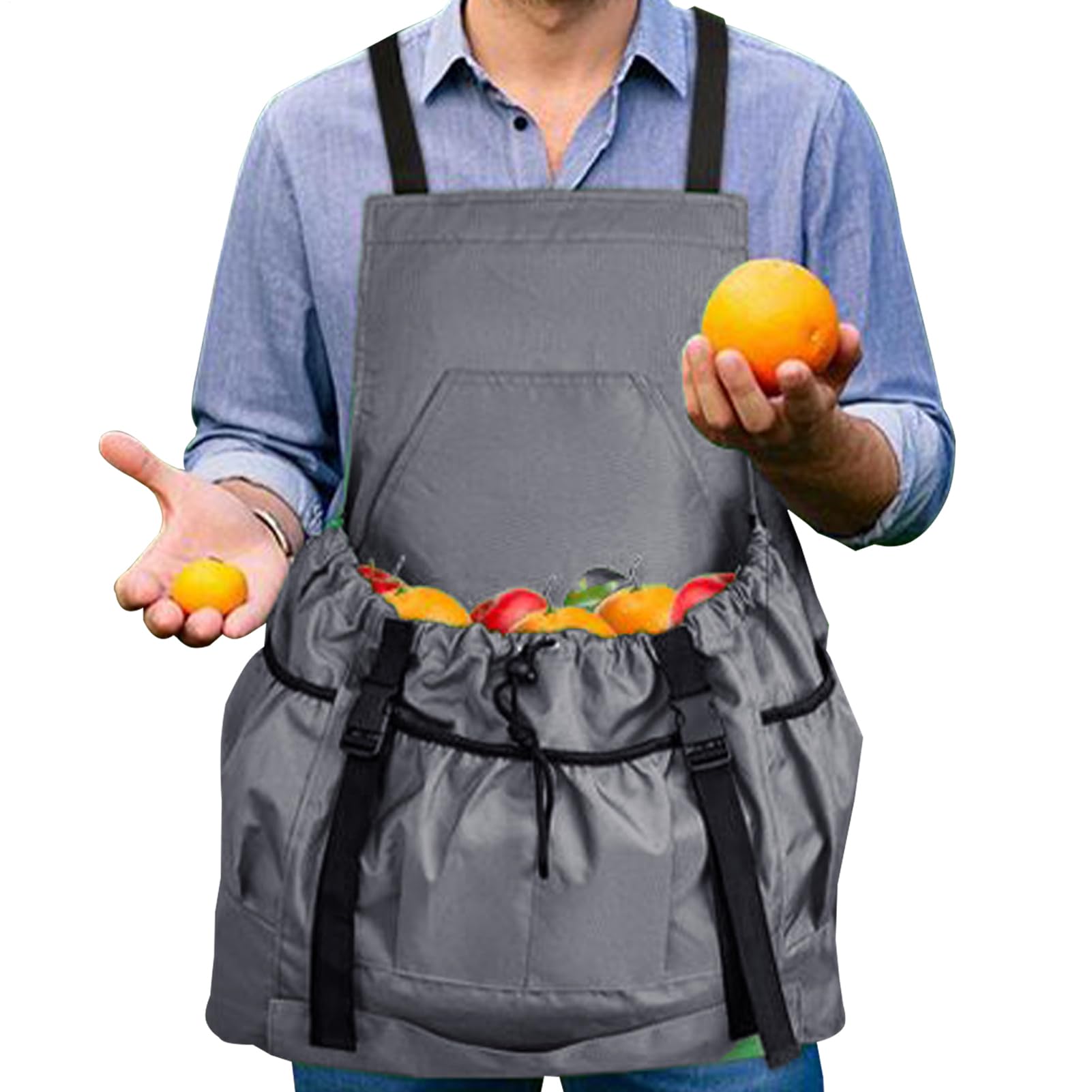 Tablier de jardin avec poches Blouse Imperméable Ajustable Avec Poches
