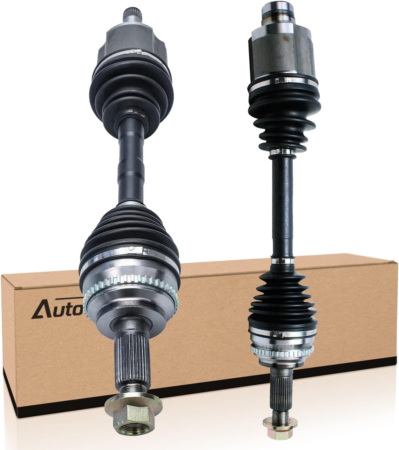 AUTOCLUB FWD Front CV Axle for 2007-2015 Lincoln MKX 2007-2014 Ford Edge 3.5L 3.7L 2008 2009 2010 2011 2012 2013 Assembly Replacement Shaft Driver Passenger Side 66-2188 66-2190