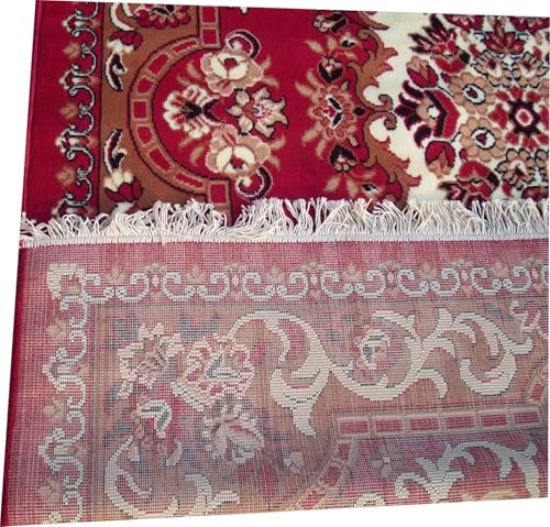 Image of for Living Room 7x10 Feet Soft Thick Floral Area Rug | Anti Skid Washable Carpet for Bedroom Hall Home Decor