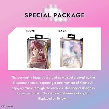 新品未開封 Kizuna AI × AVIOT Amazon.com: AVIOT KizunaAI Collaboration Wireless Earbuds TE