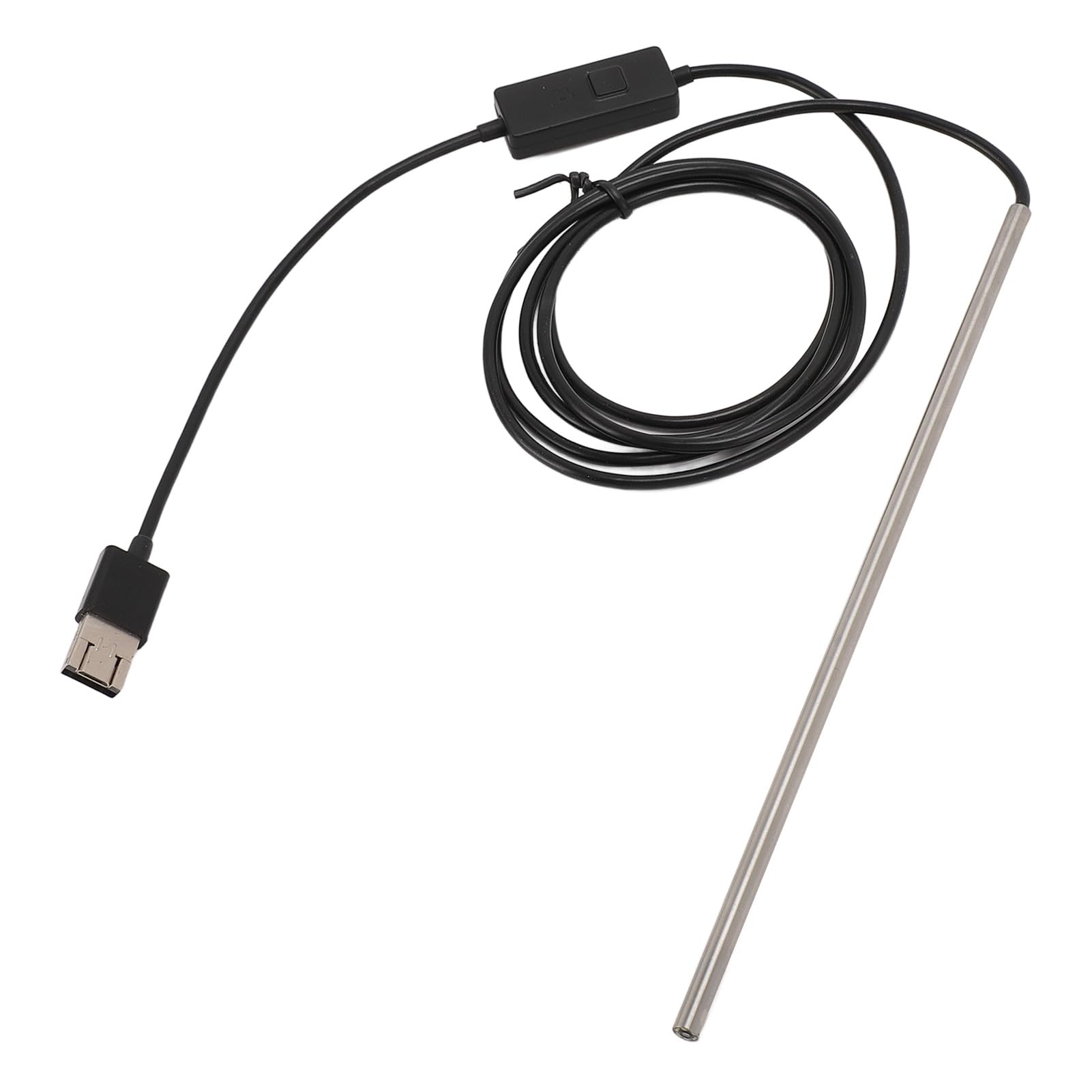 Ejoyous Przemysłowy Endoskop, 720P IP67 Wodoszczelny 3-w-1 USB Type C