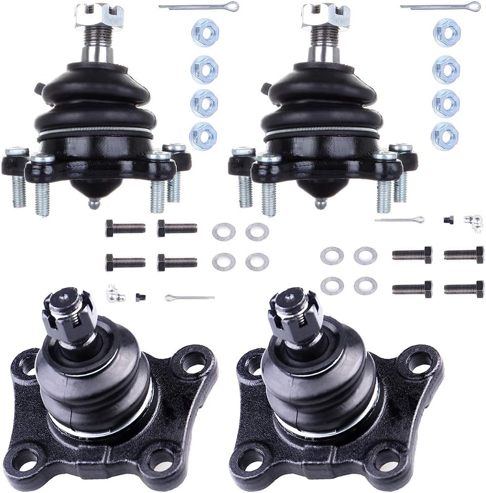 ECCPP Lower Ball Joint Upper Ball Joint 1986-1989 for Toyota For 4Runner 1986-1989 for Toyota Pickup 4pcs K9587 K9482
