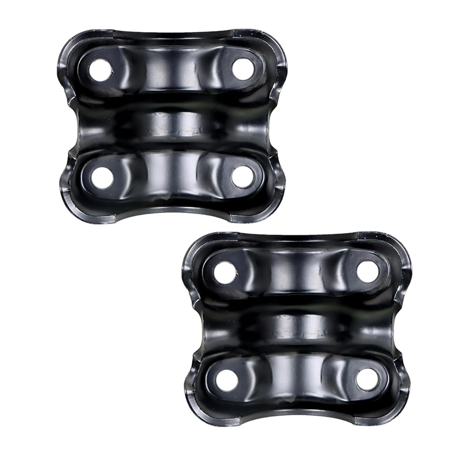 munirater 15592588 2Pcs Rear Suspension U Bolt Plate Right Replacement for 1988-2000 C3500