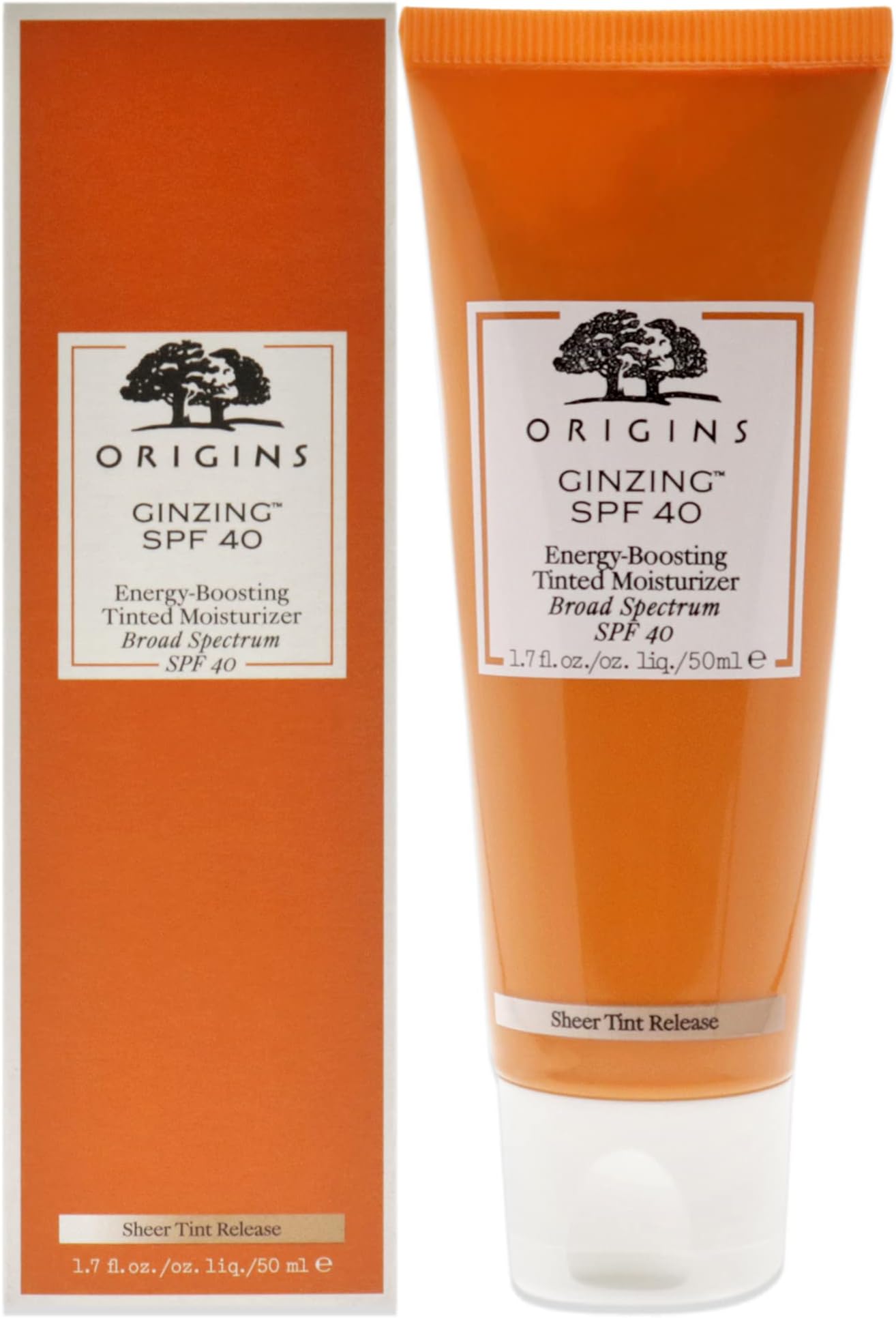 Energy-Boosting Tinted Moisturizer with SPF 40 (1.7)