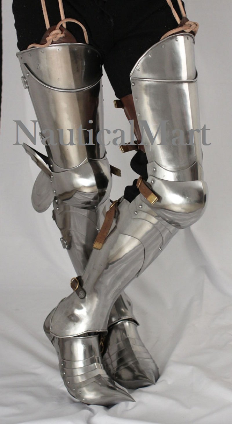 Amazon.co.jp: NAUTICALMART LARP フルレッグアーマー 再度機能