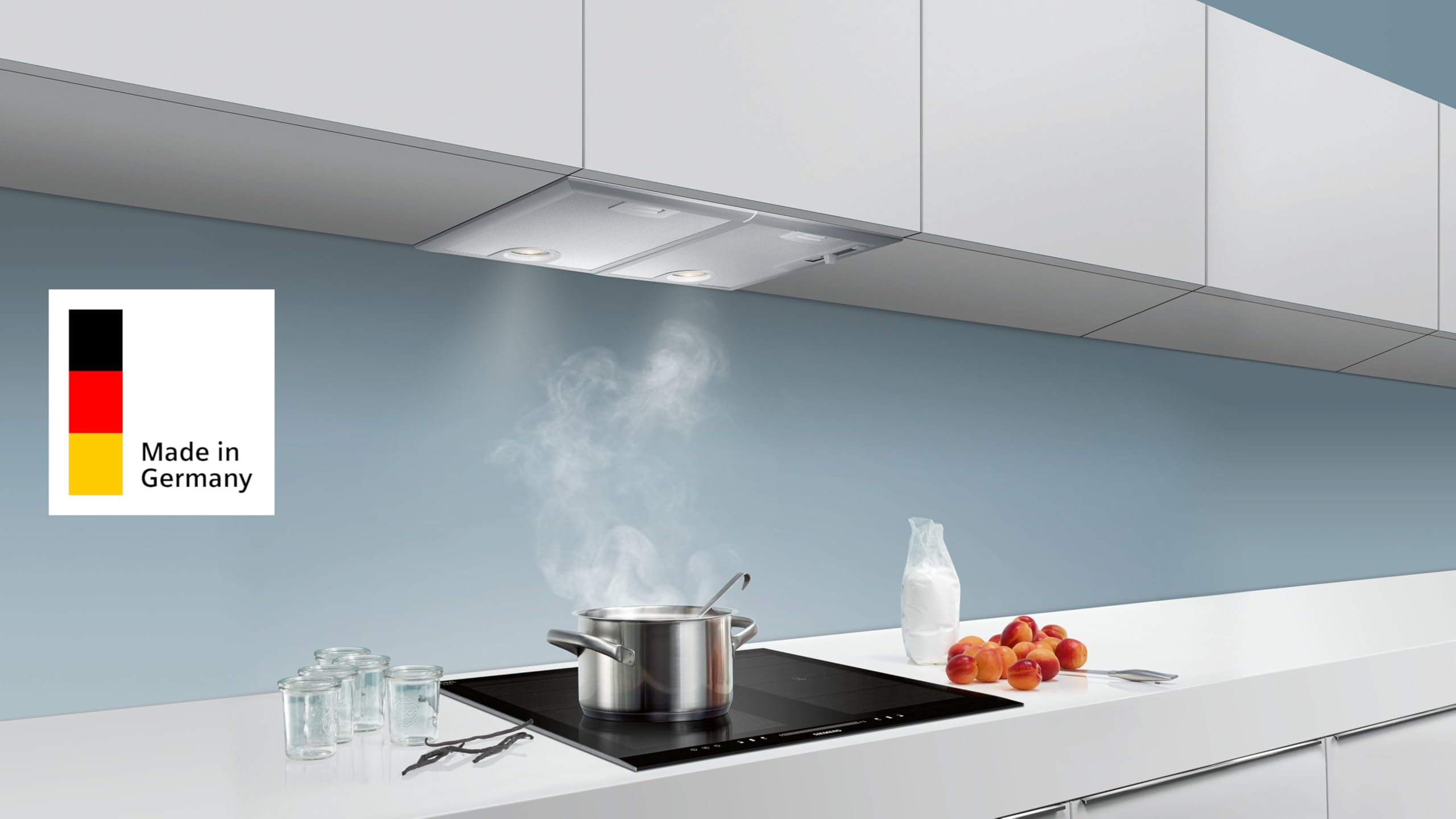 Siemens LB55565 iQ300 Dunstabzugshaube / Extrem Leise / LED-Beleuchtung