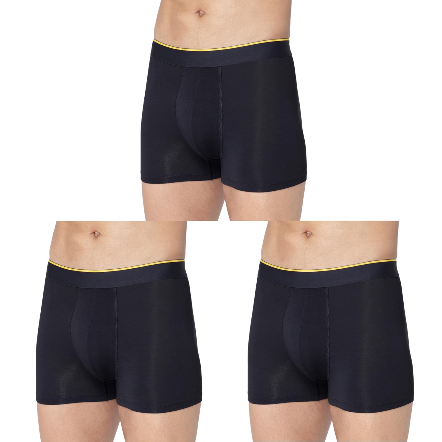bummer Micro Modal Trunks Underwear for Men – Ultra Soft & Breathable, 3 Times Softer Than Cotton, Anti-Bacterial, Stretchable for Ultimate Comfort & Style, Combo Pack of 3 (A Shark Tank Product)-picture-32