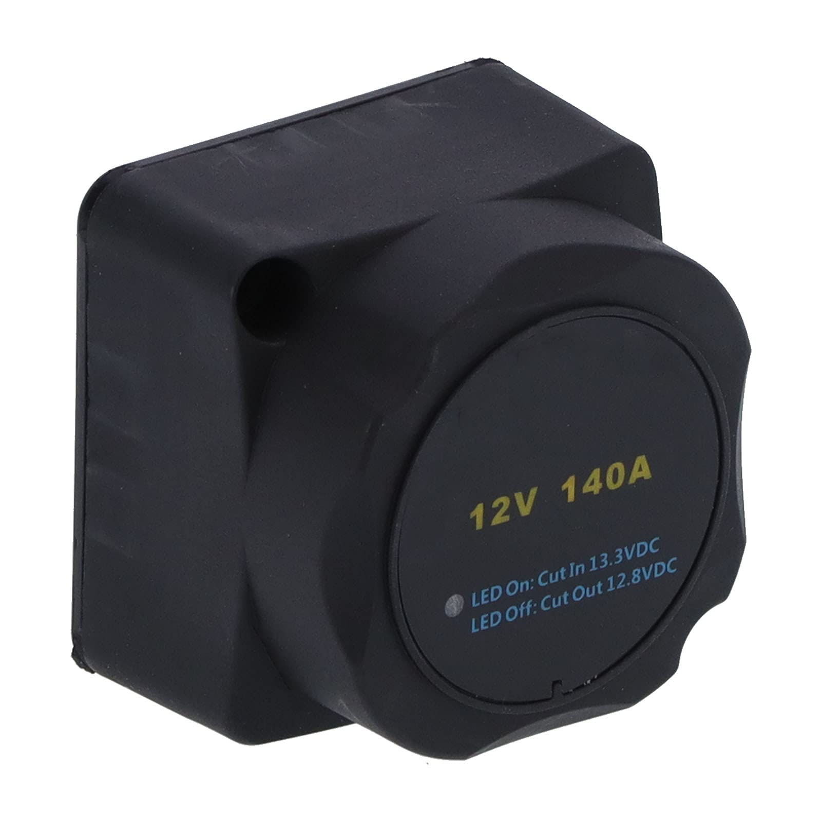 Jeanoko Kit Isolatore Batteria Intelligente Impermeabile con relè di Tensione per Veicoli Fuoristrada per Impieghi Gravosi 12V 140A