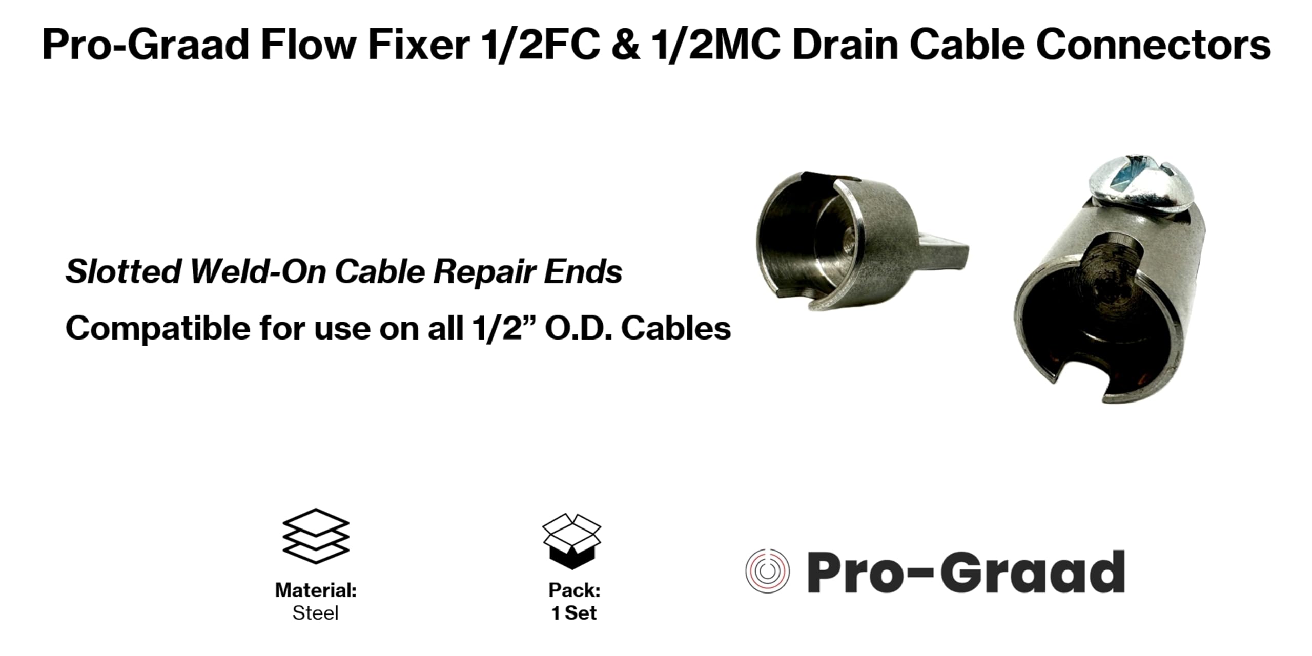 Repair Drain Cables - Weld-On Cable Ends -2