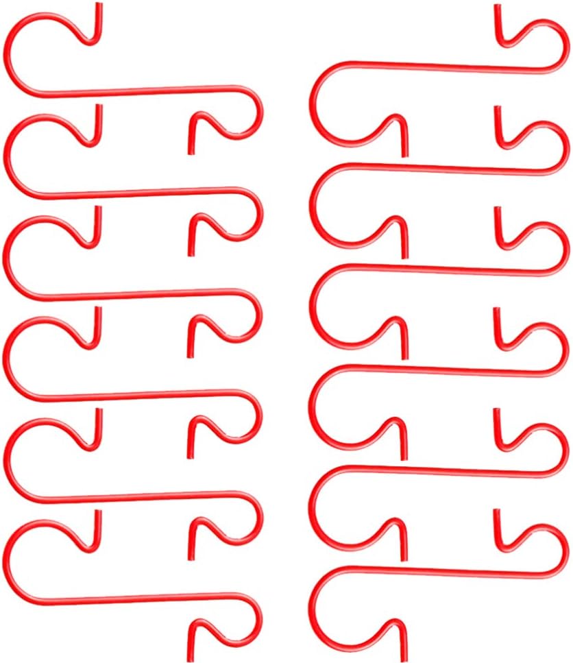 Zerodeko 150pcs Shape Metal Hooks for Christmas Decorations Versatile Hanging Hooks for Ornaments and Home Decor Metal Hangers for Holiday Festivities